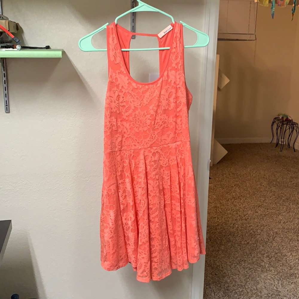 Banana Lemon Lace Dress